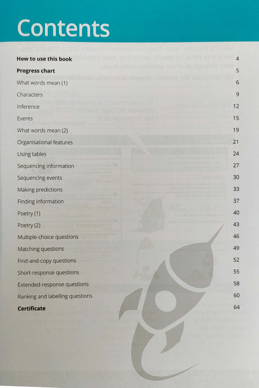 Reading SATs Booster (Year 2)