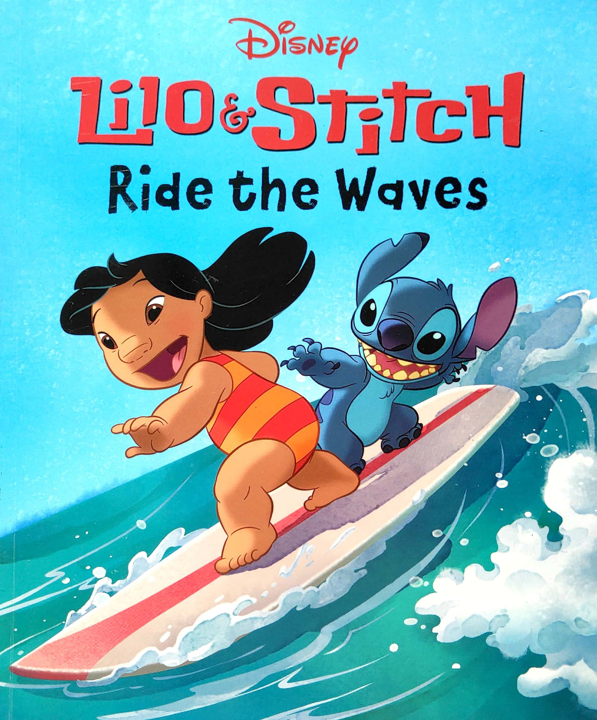 Disney Lilo and Stitch Ride the waves