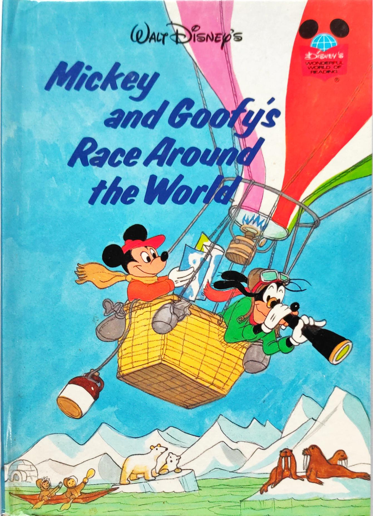 Disney Mickey and Goofy's Race Around the World (Wonderful World of Reading)