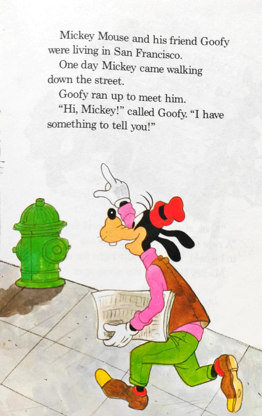 Disney Mickey and Goofy's Race Around the World (Wonderful World of Reading)
