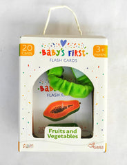 Fruit and Vegetable Baby First Flash Cards