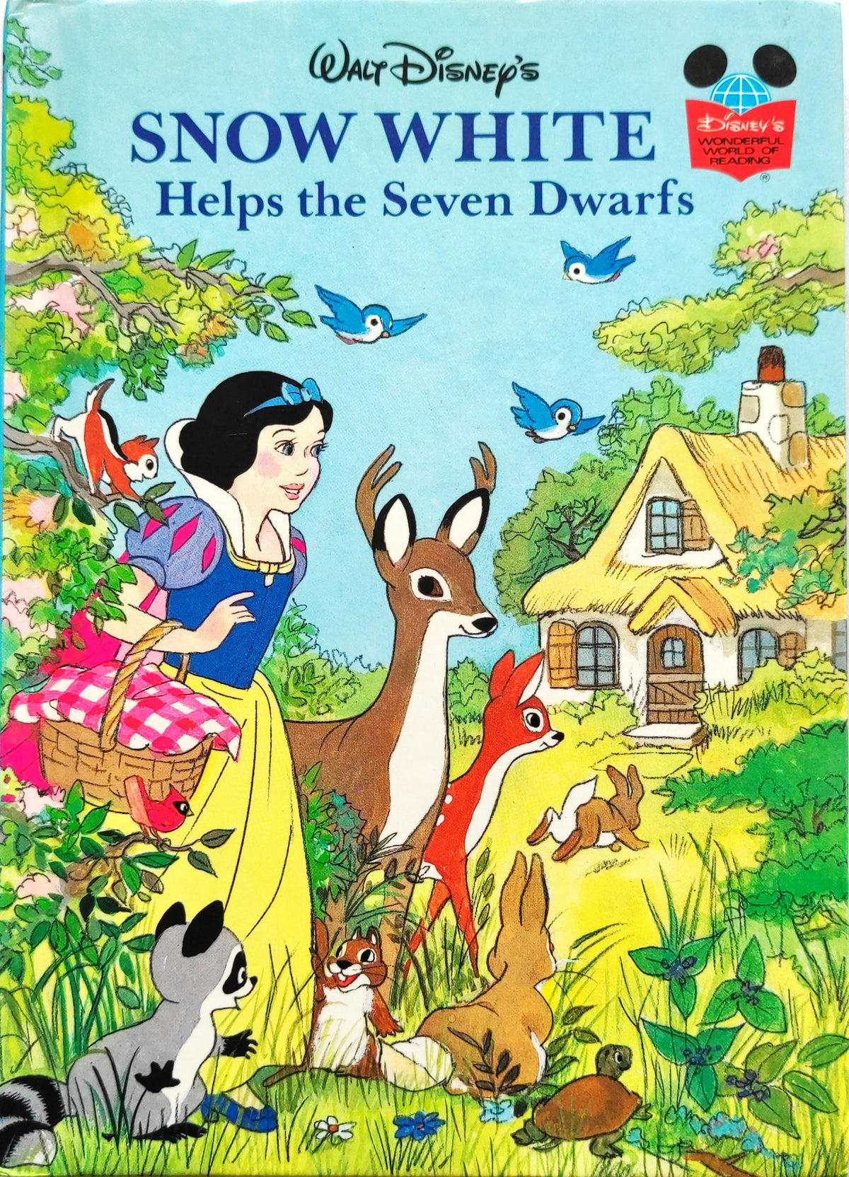 Disney Snow White Helps the Seven Dwarfs (Wonderful World of Reading)