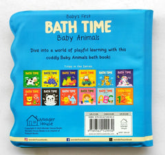 Baby's First Bath Time Baby Animals (Bath Book)