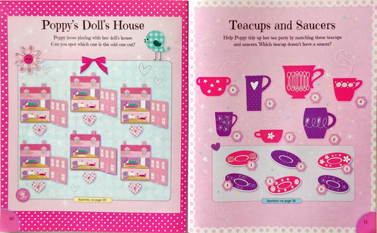 Poppys Princess Playtime Sticker Fun Book