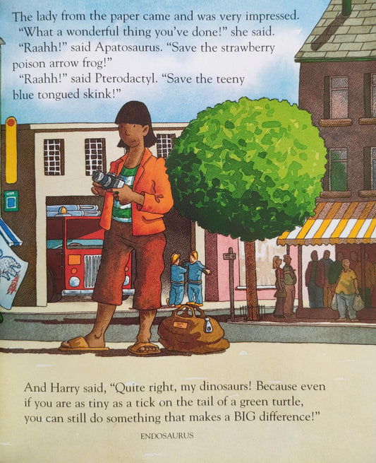 Harry and Dinosaurs go wild