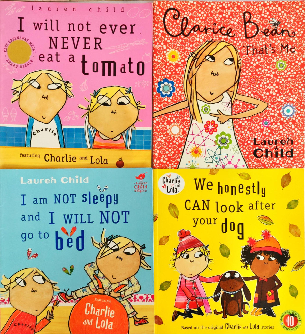 Charlie and Lola Set 5 (4 Books)