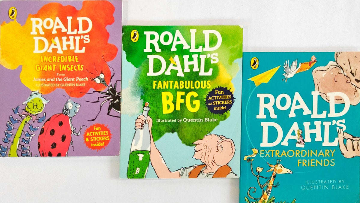 Roald Dahl Combo set 4 (3 Books)
