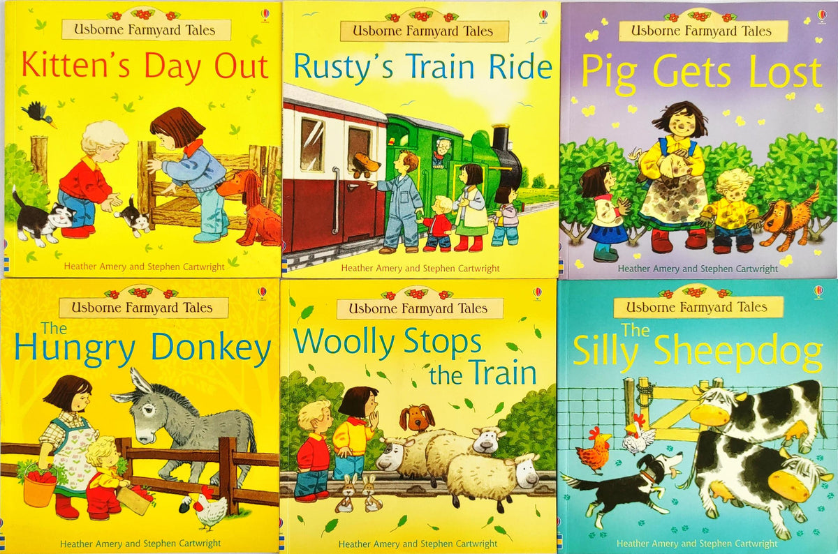 Usborne Farmyard Tales Combo 12 (6 Books)