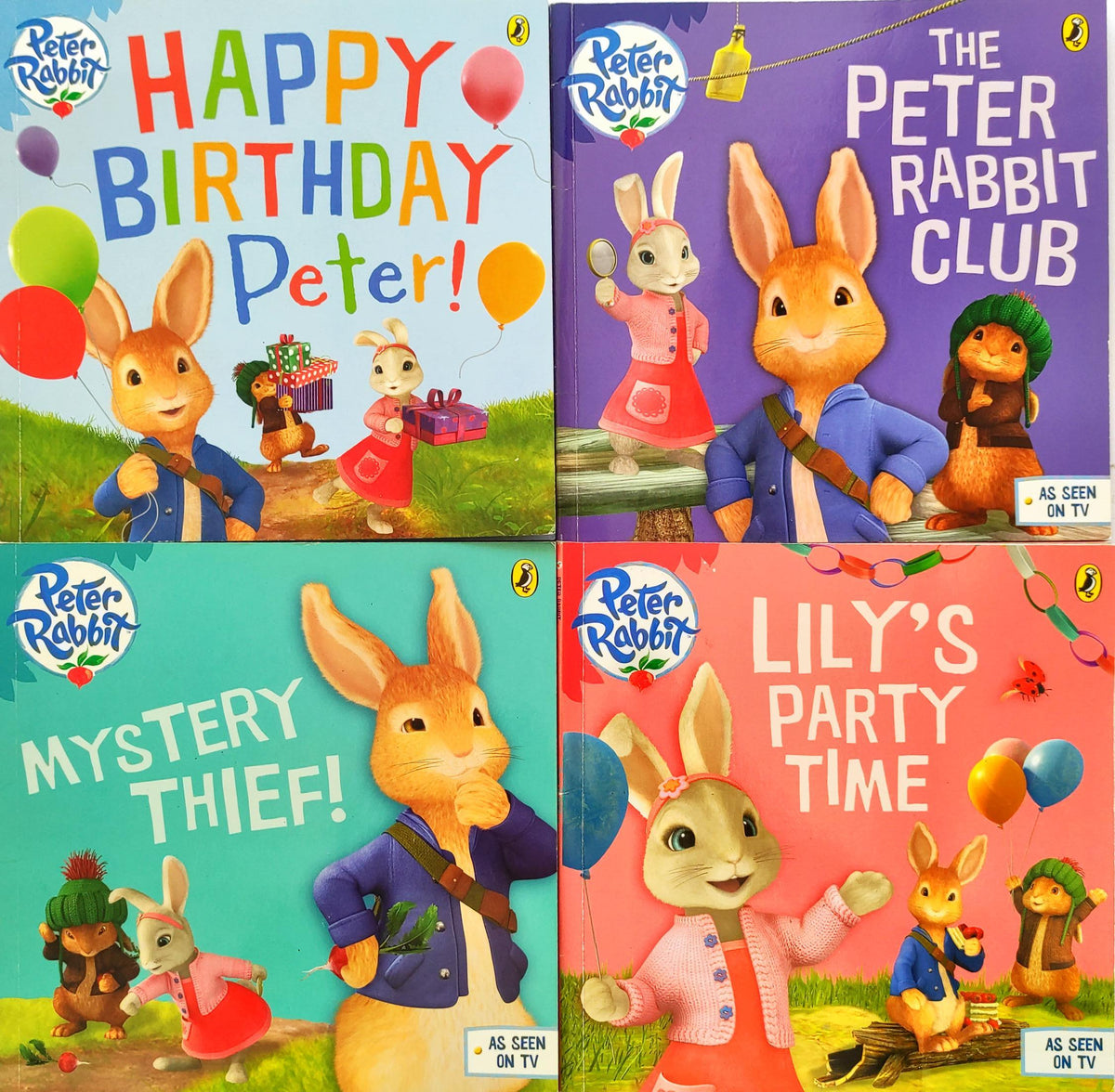 Peter Rabbit Combo Set 8 (4 Books)