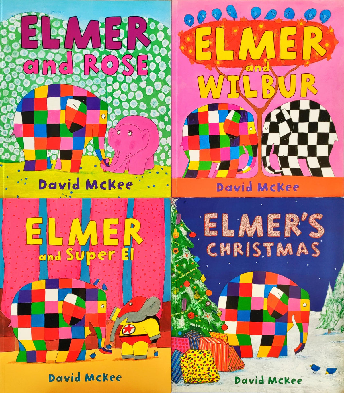 Elmer Combo Set 5 (4 Books)