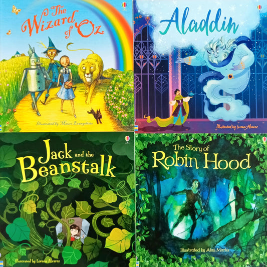 Usborne Storybook Combo 22 (4 Books)