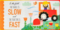 Opposites on the Farm (Felt Flap Book)