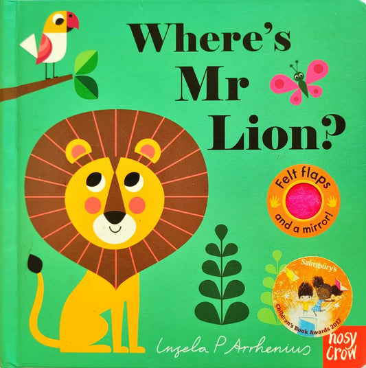 Where's Mr Lion ? (Felt Flap Book)