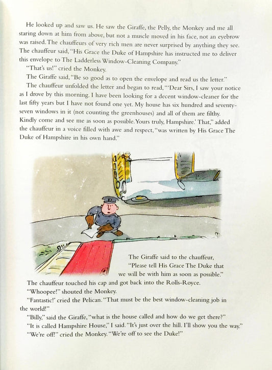 Roald Dahl The Giraffe and the Pelly and Me