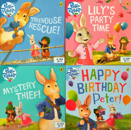 Peter Rabbit Combo Set 4 (4 Books)