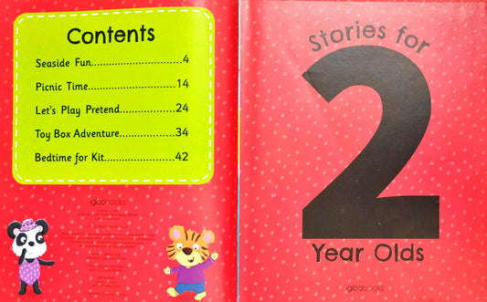 Stories for 2 Years Olds  (5 Stories Inside)