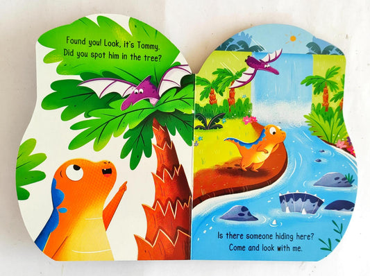Hide and Seek Dinosaur (Cut Book)