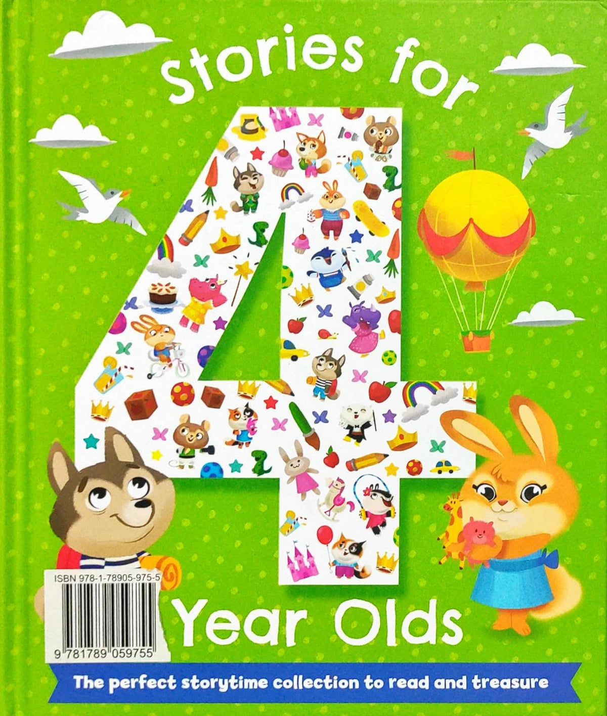 Stories for 4 Years Olds  (5 Stories Inside)