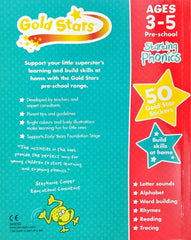 Starting Phonics Gold Stars (Age 3-5)
