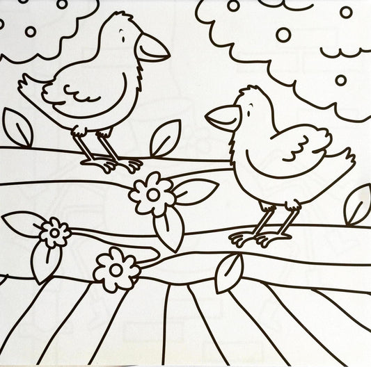 Colouring Farm Animals