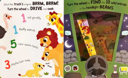 Drive & Seek Safari (Torch Book)