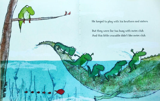 The Crocodile who Didn't  like water