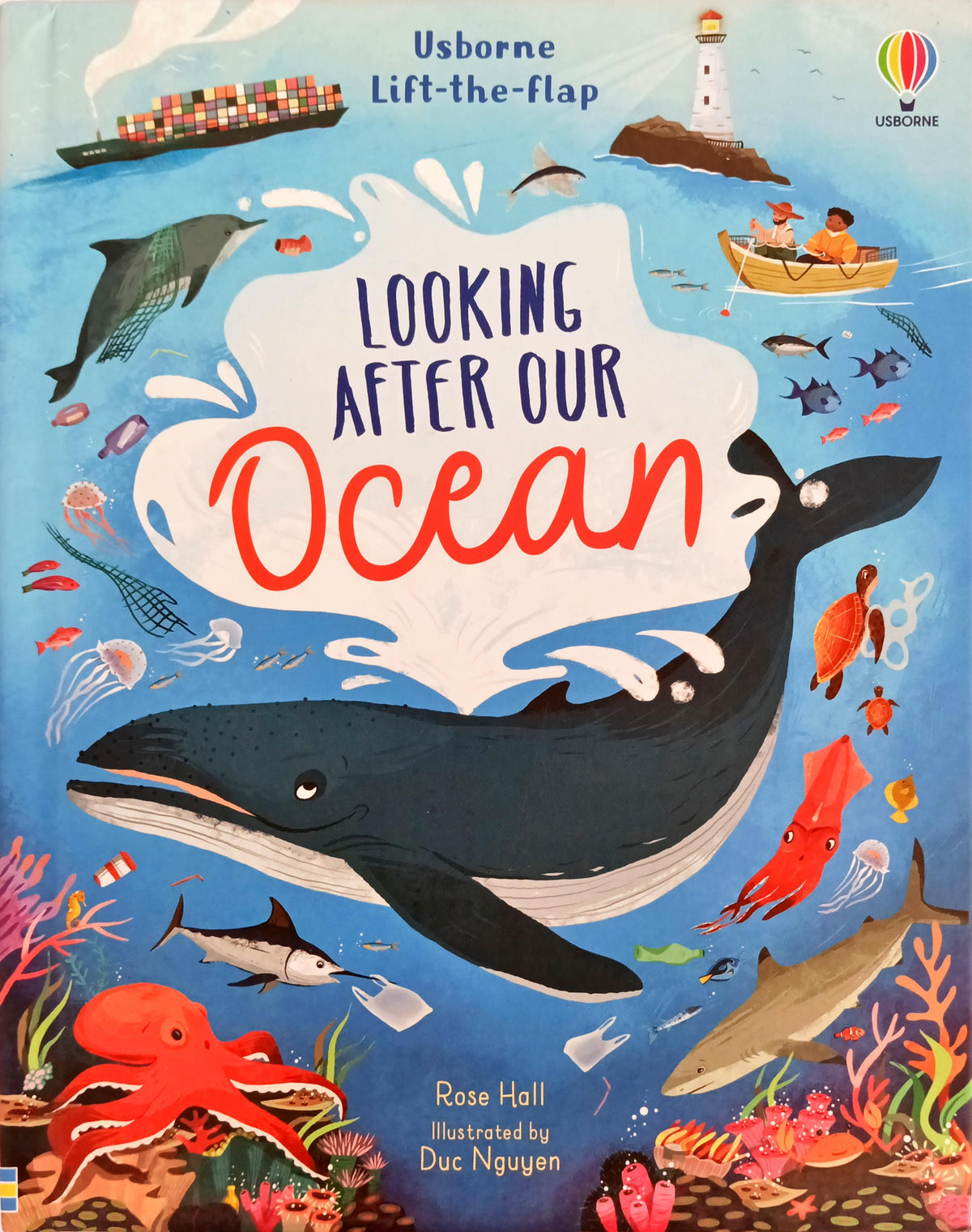 Usborne Looking After Our Ocean  (Flap Book)