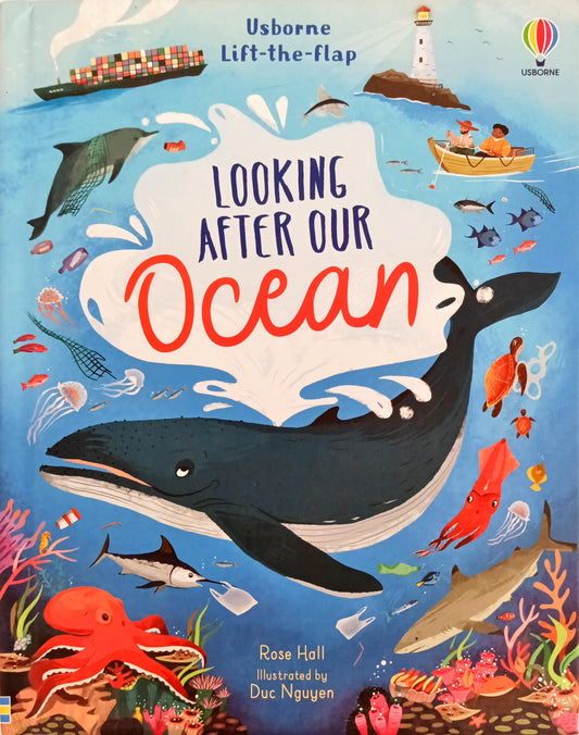 Usborne Looking After Our Ocean  (Flap Book)