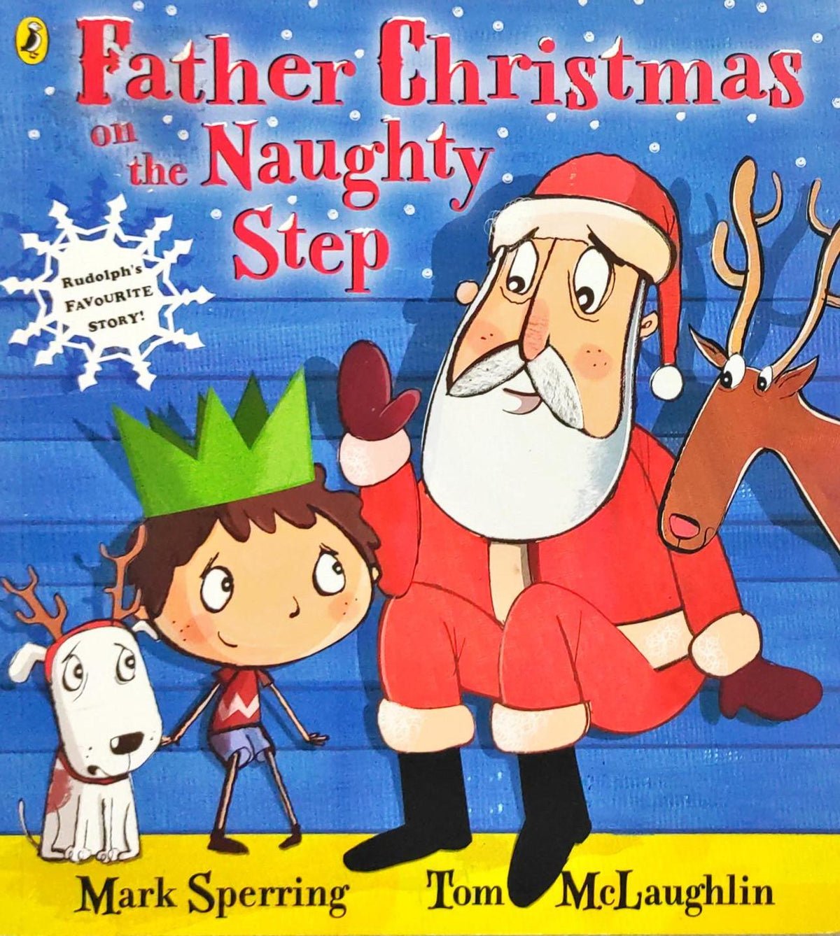 Father Christmas on the Naughty Step