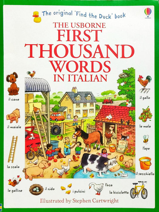 The Usborne  First Thousand  Words in Italian