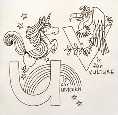 Alphabet Colouring Book
