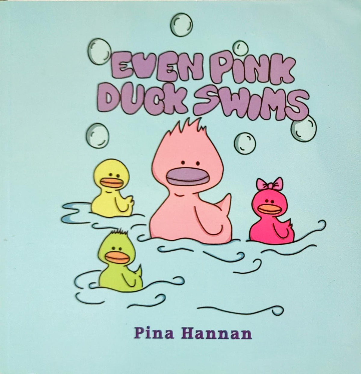 Even Pink Duck Swims