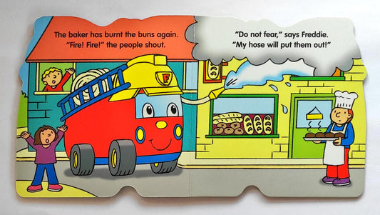 Freddie the Fire Engine (Cut Book)