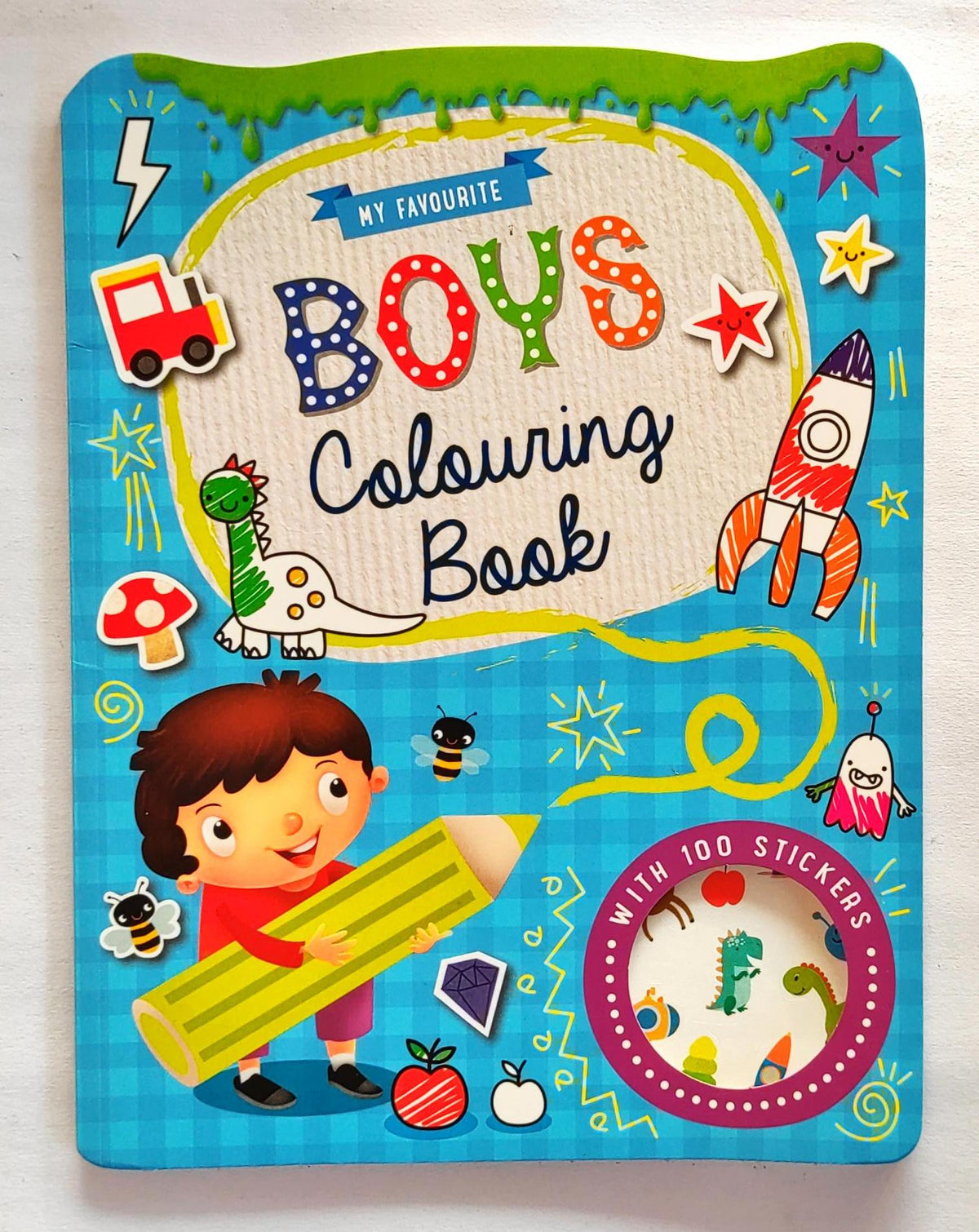 Boys Colouring Book
