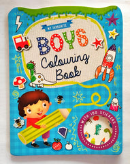 Boys Colouring Book