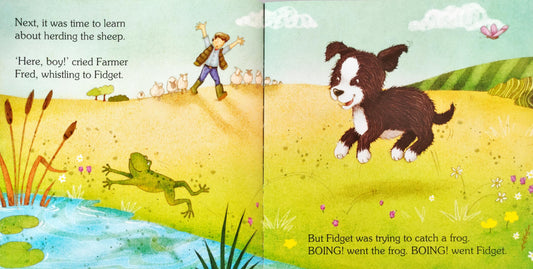 Fidget The Naughty Puppy Dog