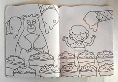 Boys Colouring Book