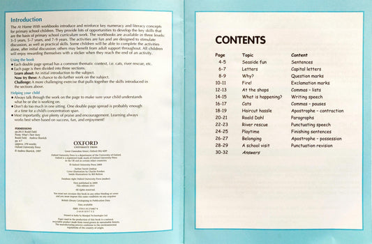At Home with Punctuation (Age 7-9)
