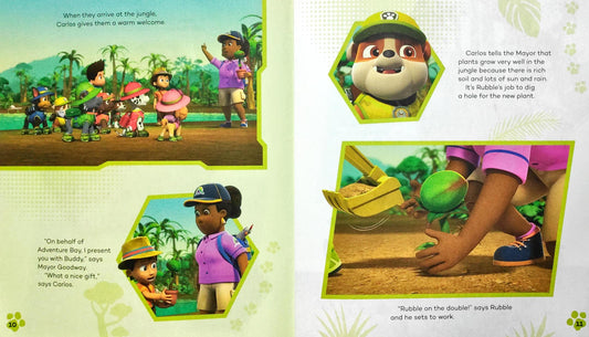 Pups Save a Giant Plant