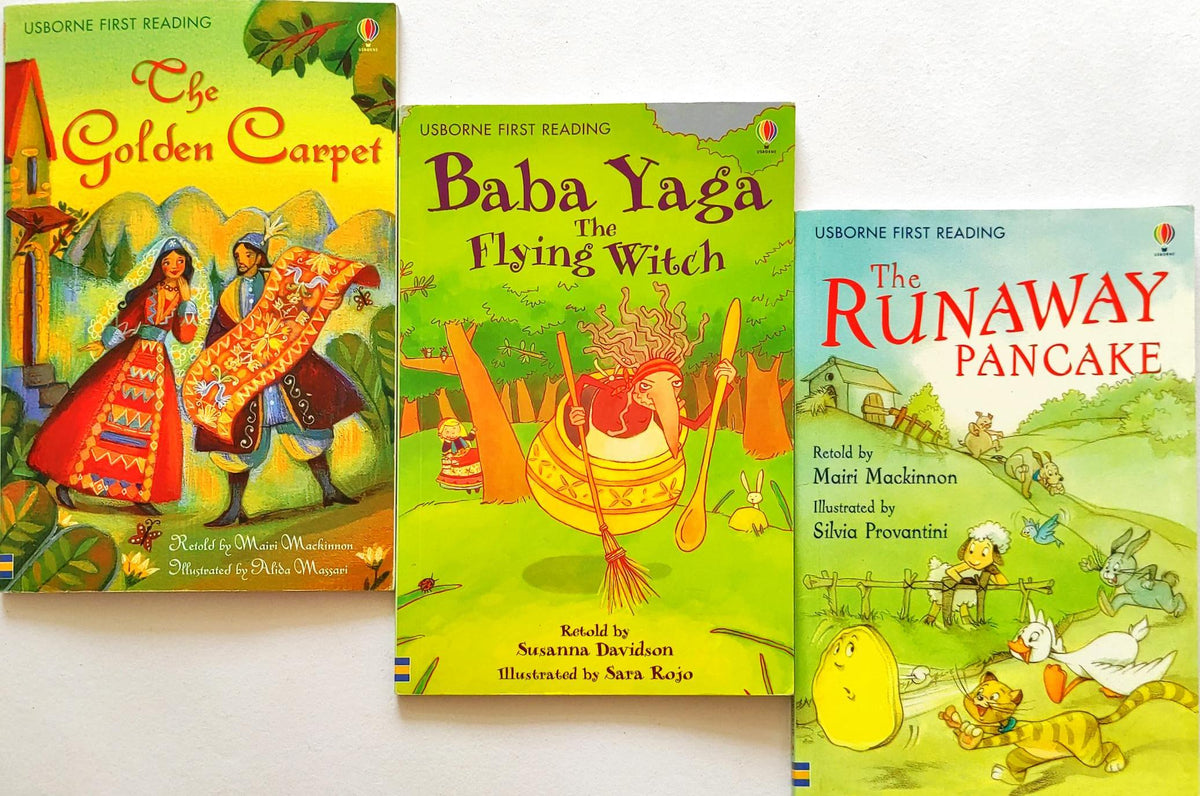 Usborne First Reading Level 4 Combo Set 10 (3 Books)