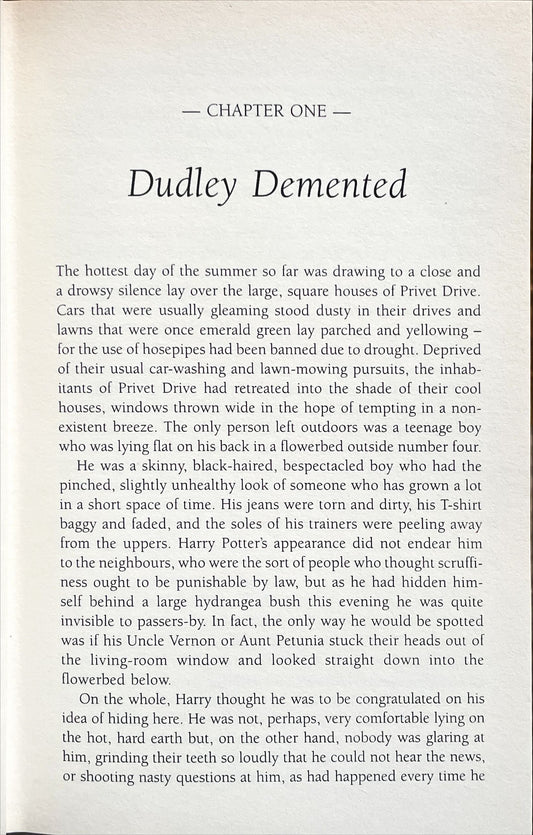 Harry Potter and the Order of the Phoenix (Hardcover Book)