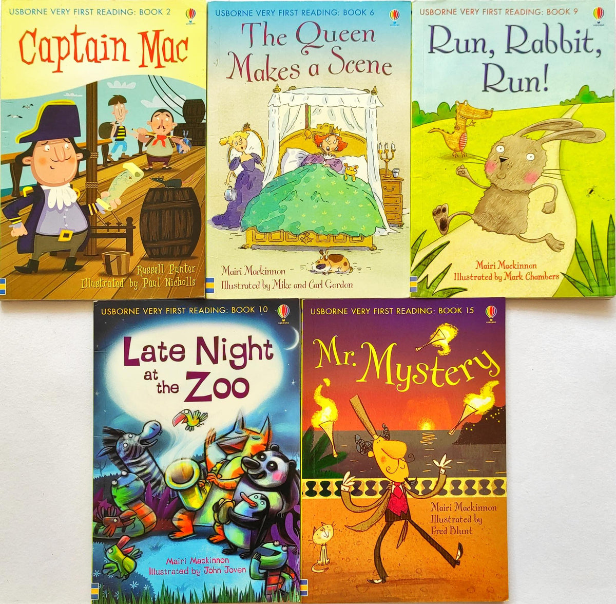 Usborne Very First Reading Combo Set 7 (5 Books)