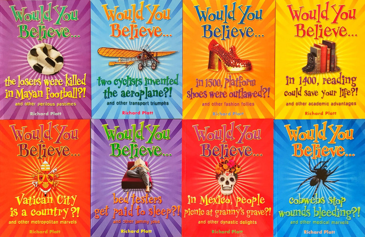 Would You Believe Combo Set (8 Books)