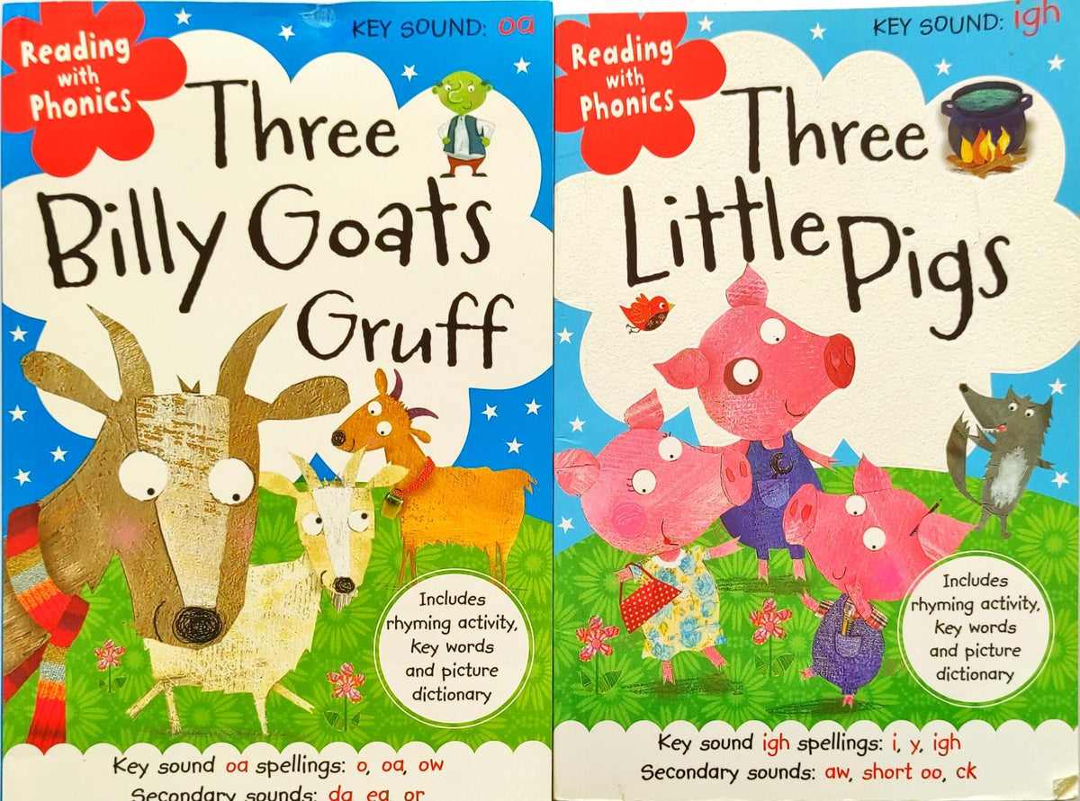 Reading with Phonics Combo 9 (2 Books)