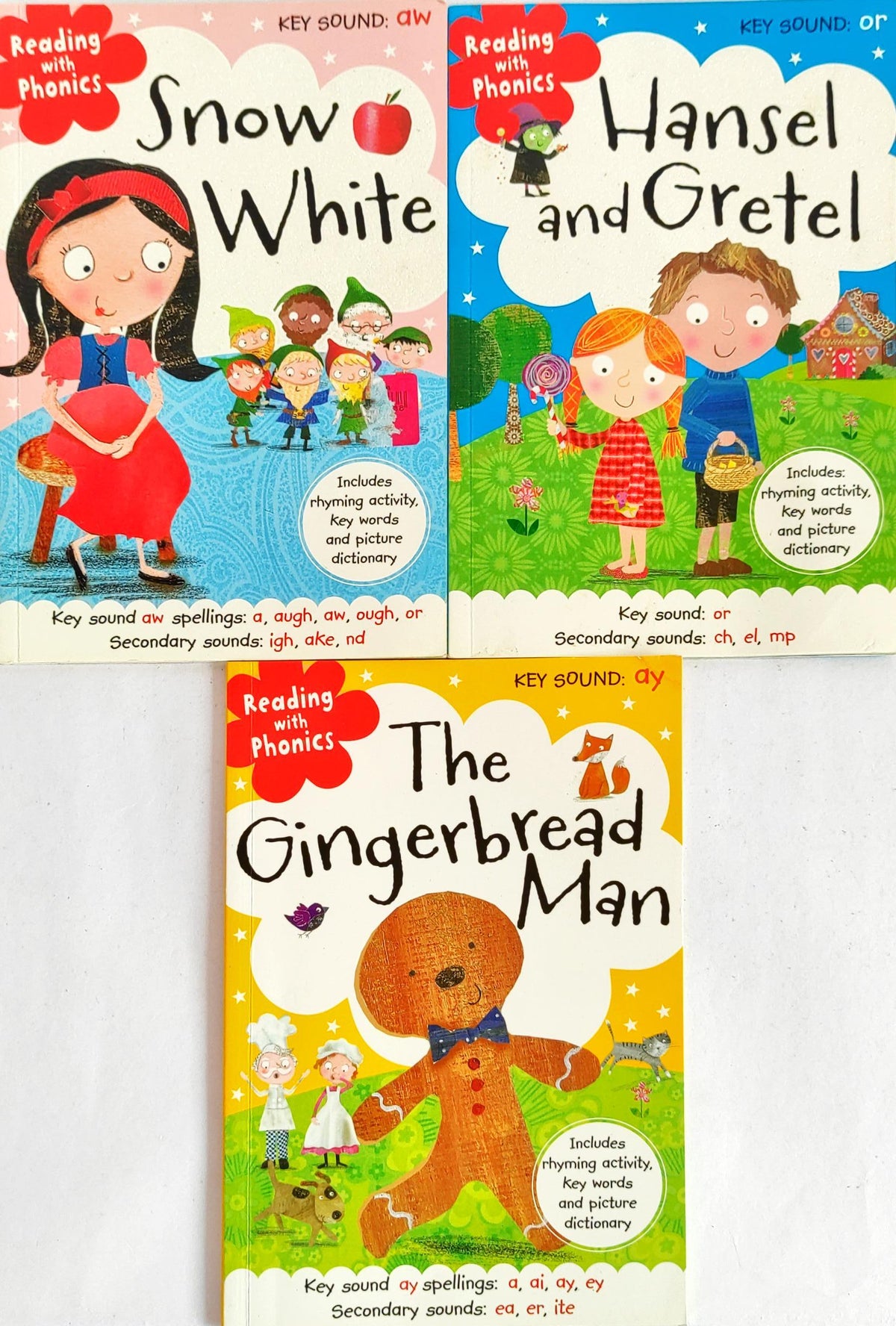 Reading with Phonics Combo 10 (3 Books)