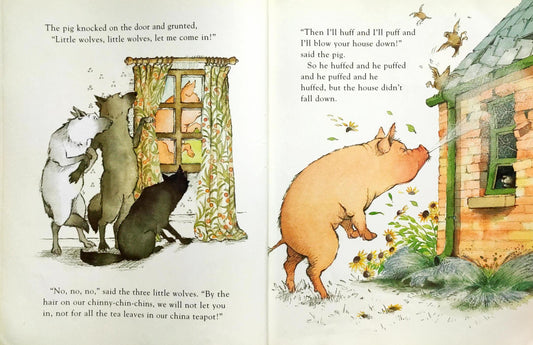 The Three Little Wolves and the Big Bad Pig