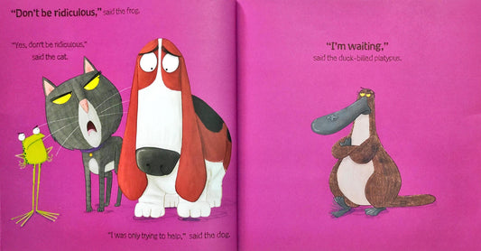 Oi Duck Billed Platypus!