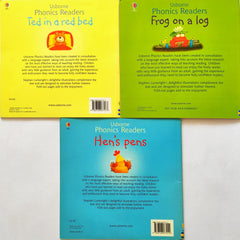 Usborne Phonics Reader Combo Set 14 (3 Books)