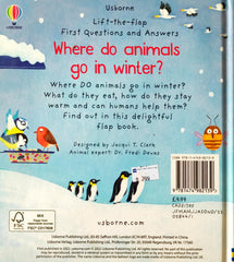 Usborne Why do Animals go In Winter? (Lift the Flap)