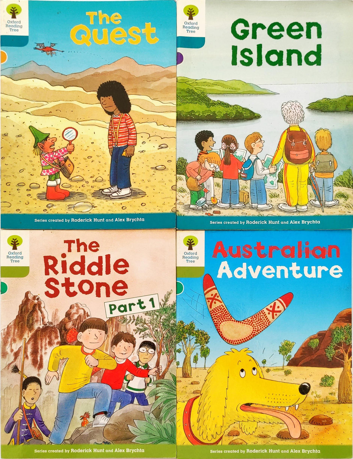 Oxford Reading Tree Stage 7 & 9 Combo Set (4 Books)